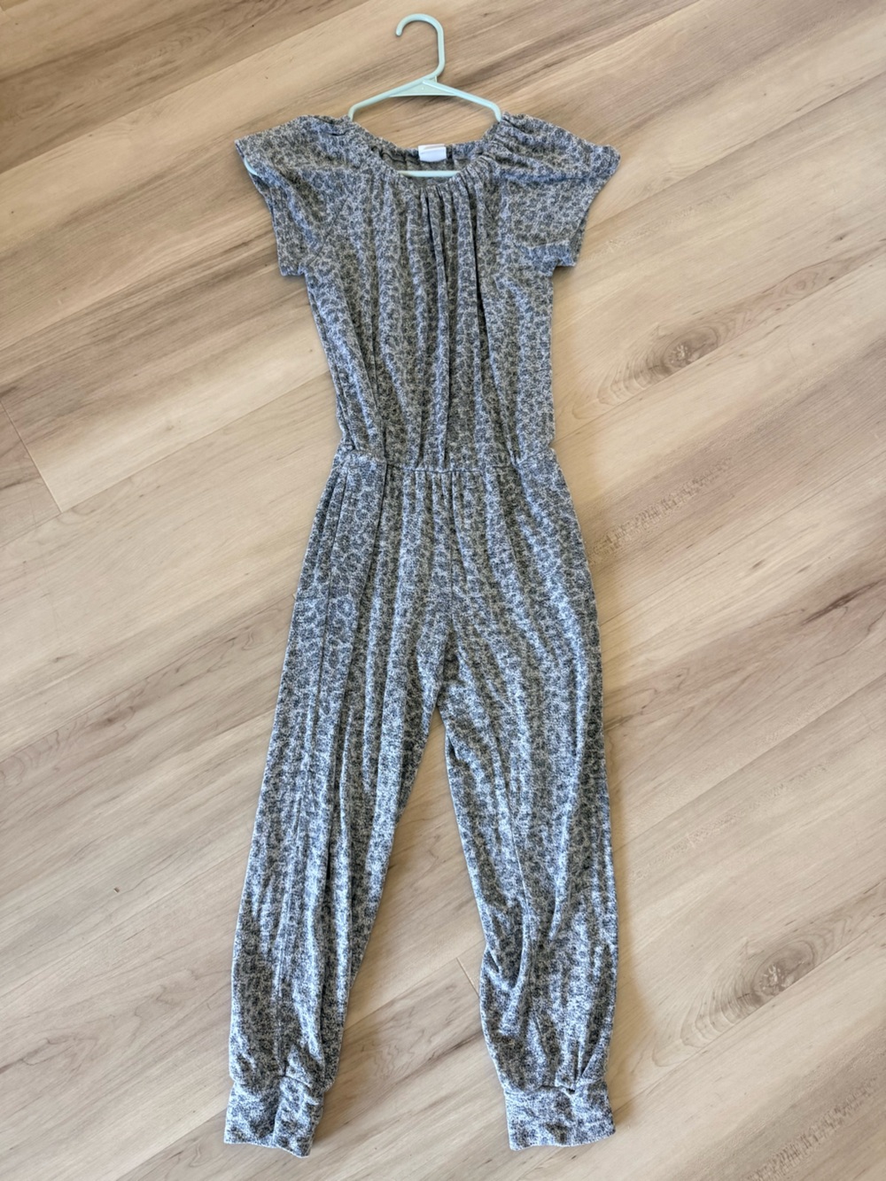 GAP Kids Softspun Romper Heather Gray size M